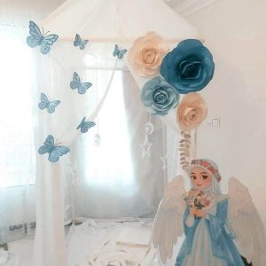 خیمه نماز آبی جشن تکلیف