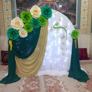 دکور افتتاحیه اعتکاف دانش آموزی ولادت امیرالمومنین